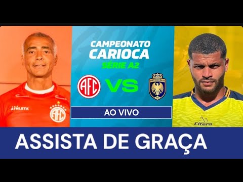 AMÉRICA X PETRÓPOLIS ASSISTA DE GRAÇA CAMPEONATO CARIOCA SÉRIE A2 2024