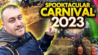 Spooktacular Carnival Silverburn Glasgow 2023 Vlog