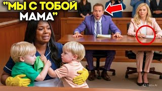 видео: Горничная, обвинённая миллиардером, пришла в суд без адвоката пока его сыновья-близнецы не появились картинка: Горничная, обвинённая миллиардером, пришла в суд без адвоката пока его сыновья-близнецы не появились