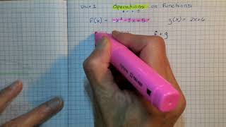 A2 U1 Function Addition