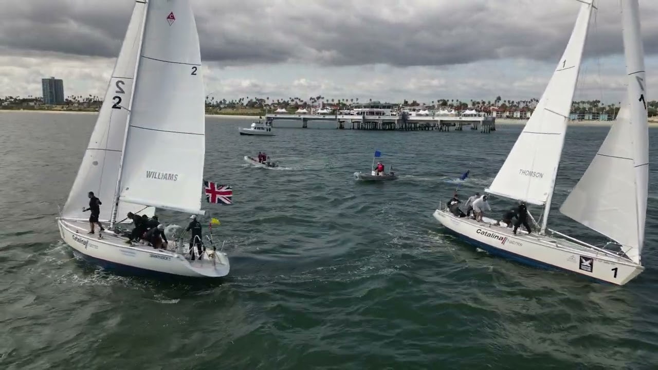 59th Congressional Cup 2024   F14M3   Thomson v Williams start
