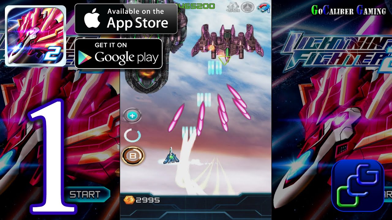 lightning fighter 2 android ios walkthrough gameplay part 1