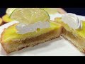 تارت باللوز و كريمة الحامض بطريقة جديدة و احترافية Tarte amandes citron 