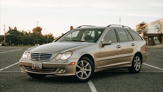 W203 MERCEDES C240 IN 2022!!! MY WINTER 4MATIC BEATER!!! WAGON (S203)