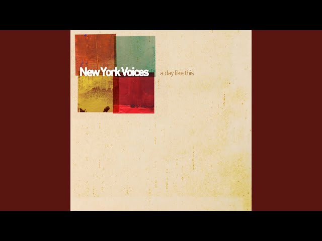 New York Voices - Noticing The Moment