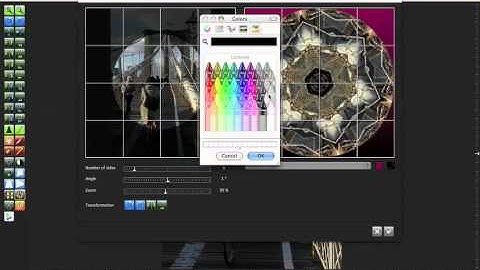 Mandala effect in SeamlessMaker by Hypatiasoft