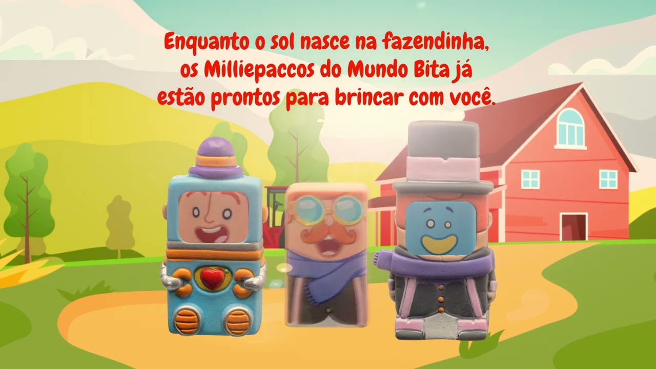 Conjunto Milliepacco - Mundo Bita - Bita - Tito - Robô Tumtum