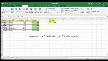 Excel - Trace Precedents, Trace Dependents Error Checking