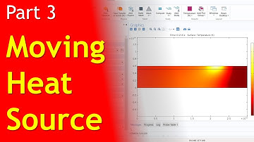 How to model a moving laser heat source in COMSOL Multiphysics | Lasers, Heat transfer - Part 3