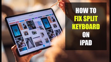How To Fix Split Keyboard on iPad (2024)