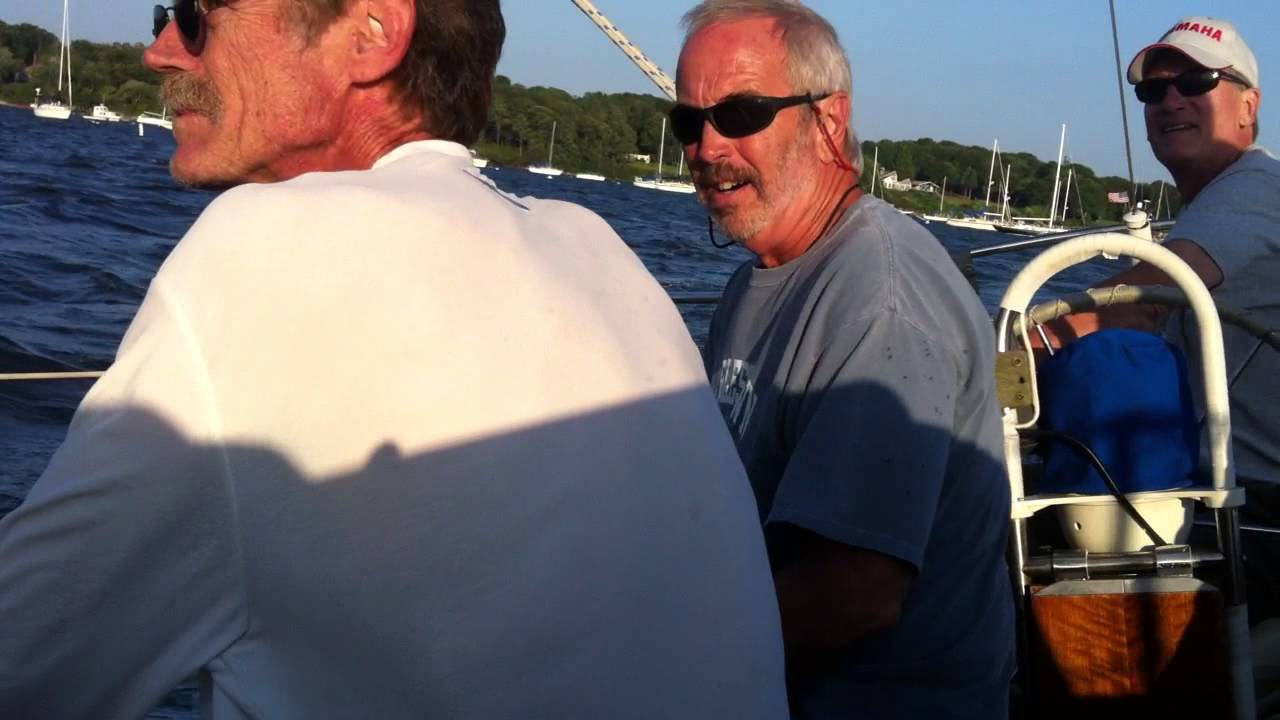 Sailing Narragansett Bay, RI 7.28.14 YouTube