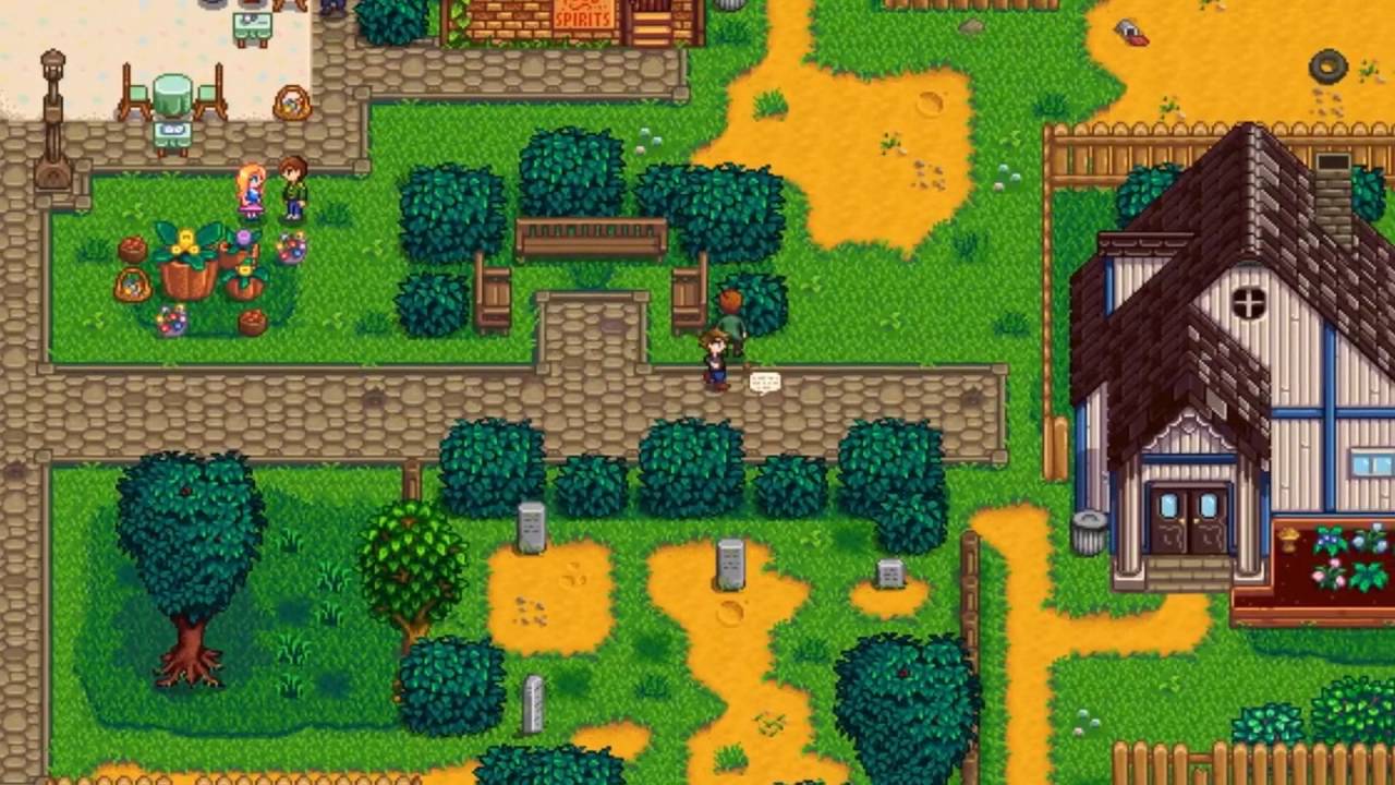 Пиксельная игра про ферму