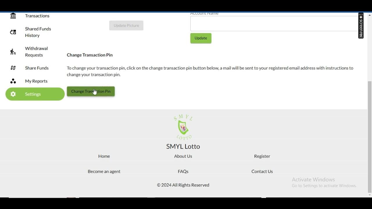 how-to-change-transaction-pin-youtube