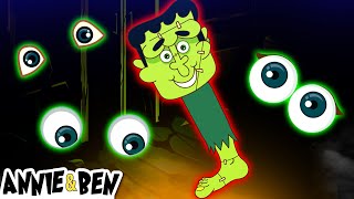 Find The Frankenstein Monsters Head And Body Parts | Halloween Cartoons For Kids | Annie And Ben