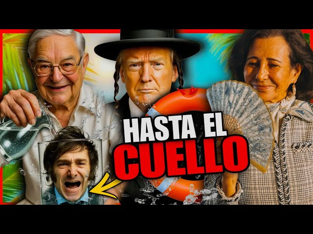 🔴 MILEI cerca de su MUERTE POLITICA 🇦🇷 TRUMP, SOROS y JABAD LUBAVITCH juegan con él ft.@qqromero