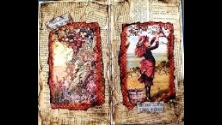 DIY JUNK JOURNAL with Recycled Book- Autumn Digital Kit - Part 1
