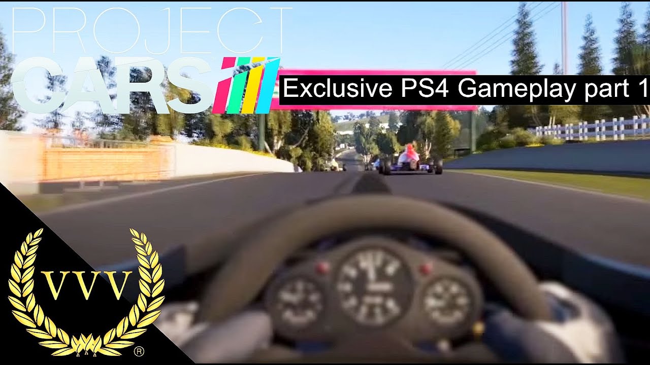PS4 Project Cars Sony PlayStation 4 Original 1st
