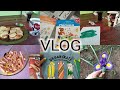 VLOG/ Салат с сухариками/ Завтрак в беседке/ Покупки