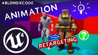 Как заменить стандартного персонажа своим в Unreal Engine (#UE4 Animation Retargeting)