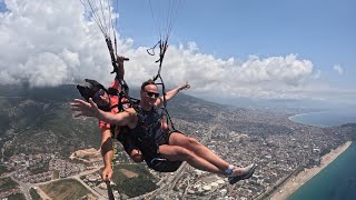 Параглайдинг в Алании Paragliding in Alanya
