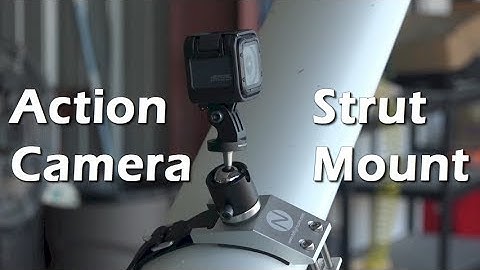 GoPro Hero 5 - NEW NFlightCam Aircraft Strut Mount Review