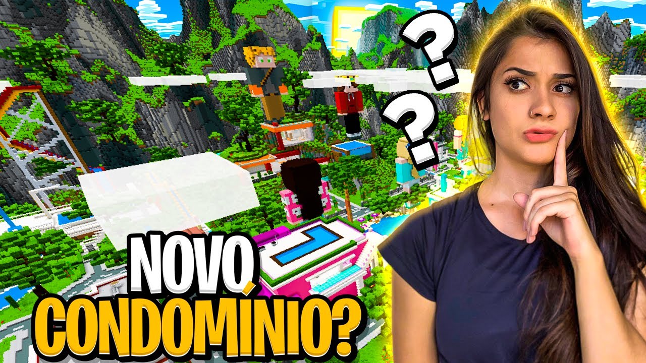 REVELANDO E MOSTRANDO O NOVO CONDOMÍNIO LOPERS E RAFAEL NO MINECRAFT
