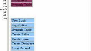 Create Nested Categories using PHP and Dreamweaver
