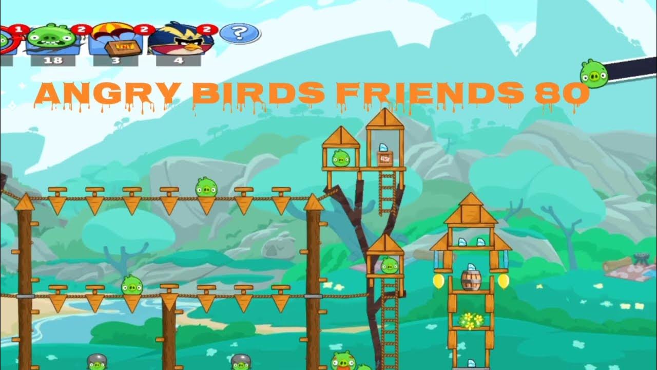Angry Birds Friends 80 Best Angry Birds Game Play YouTube