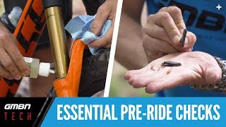 Essential Pre-Ride Mountain Bike Checks