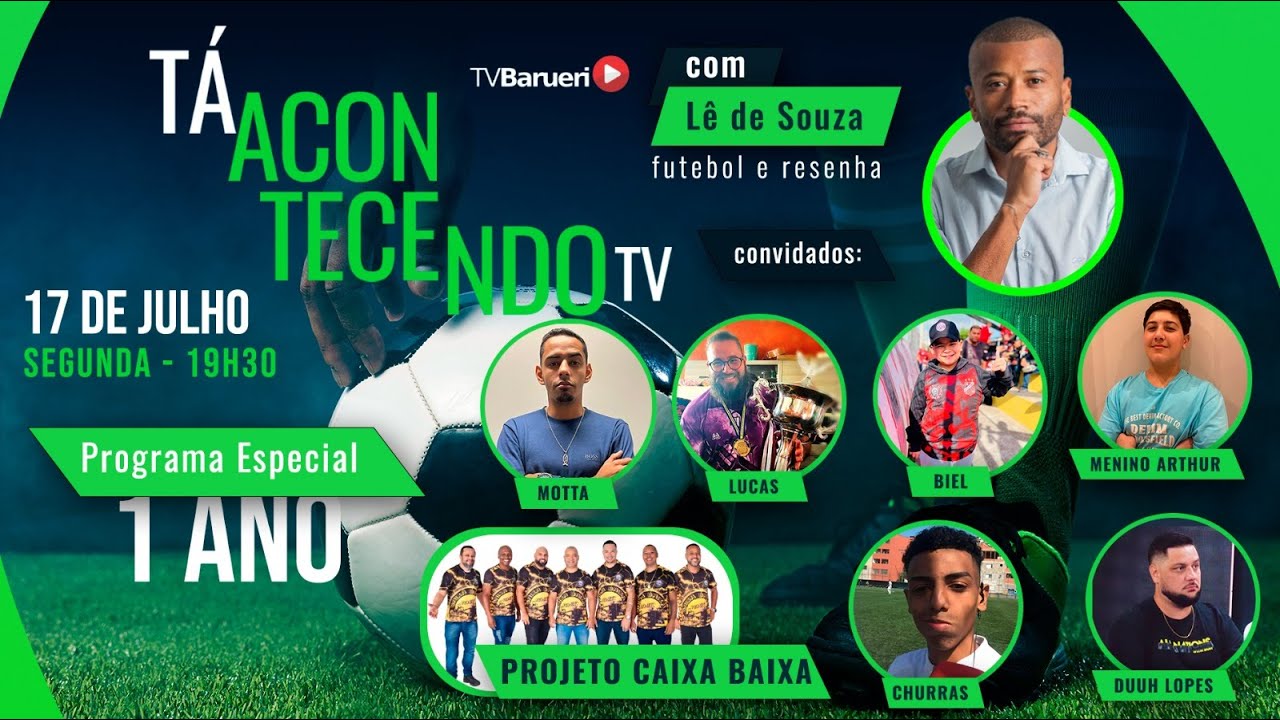 Especial 1 Ano |  Tá Acontecendo Tv