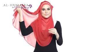 HELENA shawl styling tutorial by Al-Humaira Contemporary