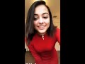 Malu Trevejo | changing dress and a little carelessness | Instagram Live | February 13, 2019