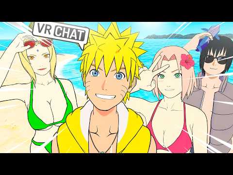 Naruto Beach Episode!?? (Naruto VRChat)