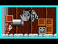 Chip n dale rescue rangers nes original game  full session for 1 player using dale