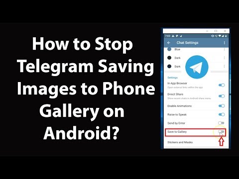 How to Stop Telegram Saving Images to Your Phone Gallery on Android?