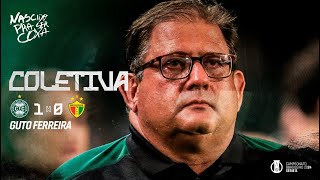 CORITIBA 1 X 0 BRUSQUE | BRASILEIRO 2024 | COLETIVA GUTO FERREIRA