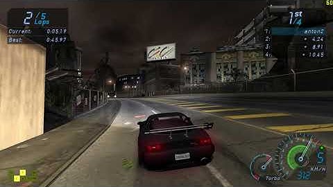 NFS Underground - Circuit: National Rail - 36.60 - Full NOS