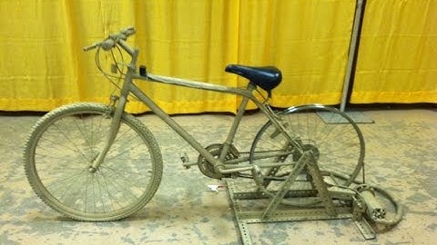 HOW TO BUILD A BICYCLE GENERATOR FOR ALTERNATIVE ENERGY (EASY TO BUILD AND PEDAL)