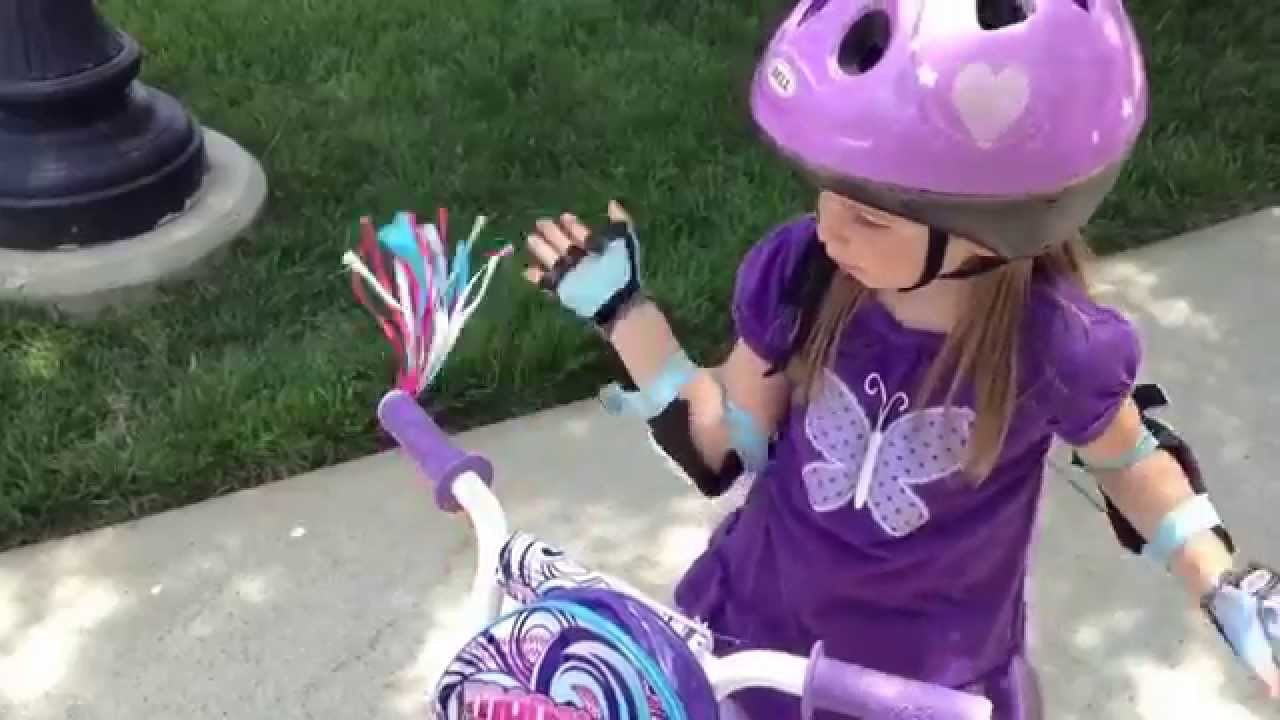 teaching a 7 year old to ride a bike