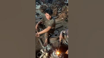 Welding Work... hard working men... #shorts  #howto #handmade