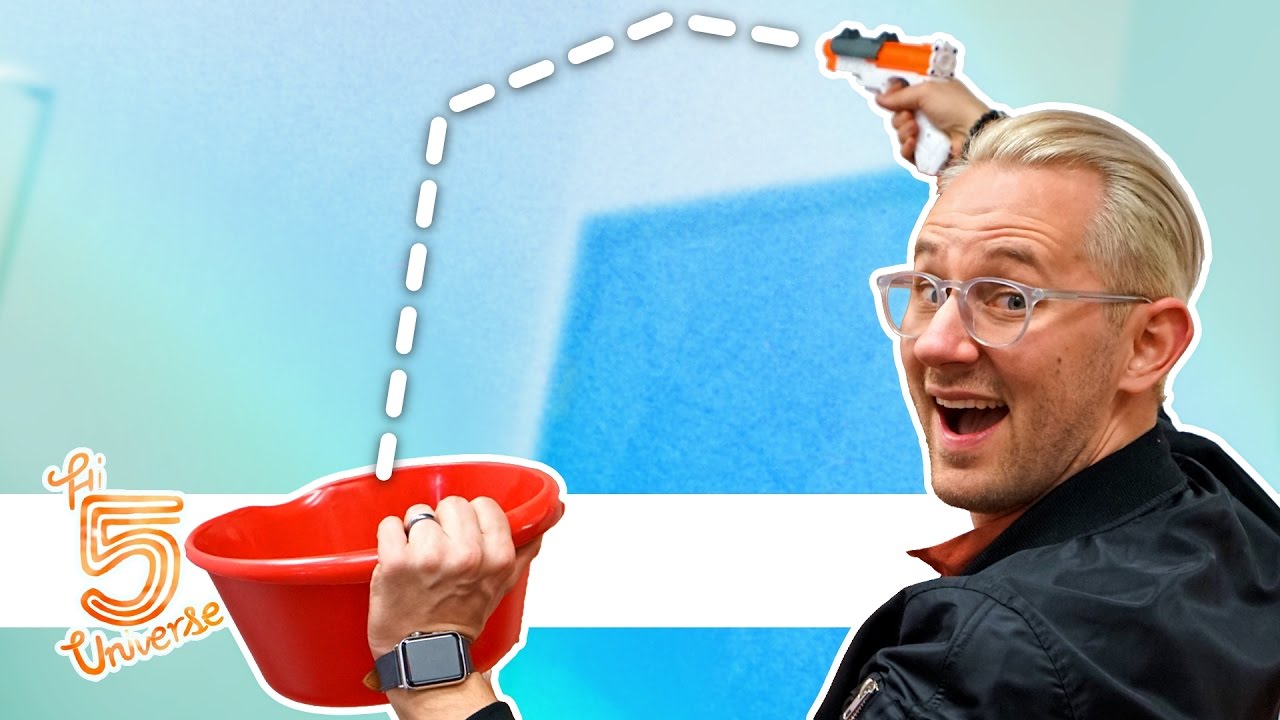 family friendly resorts Nerf Trick Shot Challenge!