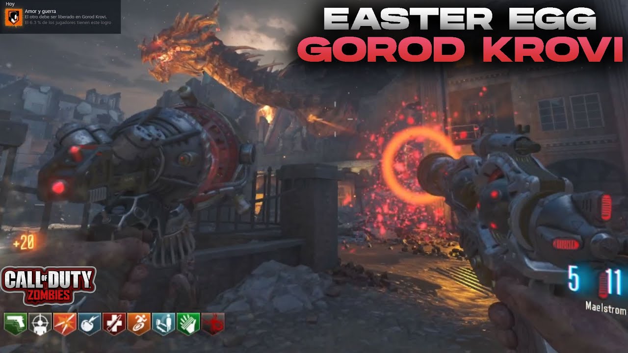EL EASTER EGG MÁS DIFÍCIL DE BLACK OPS 3 ZOMBIES - GOROD KROVI EN ...