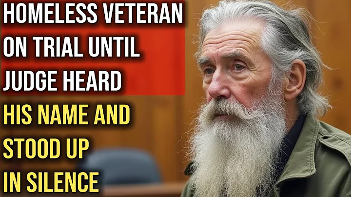 Homeless Veteran On Trial Until Judge Heard His Name And Stood Up In Silence