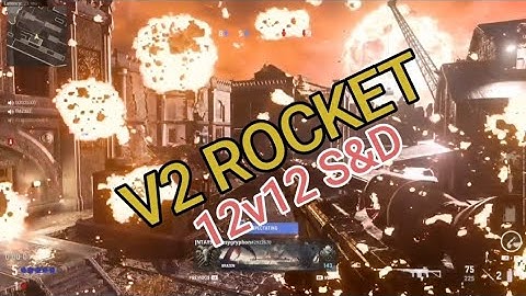**SOLO** 12v12 S&D V2 ROCKET - COD VANGUARD