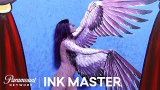 & Hued Flash Challenge Preview Ink Master Shop Wars Season 9