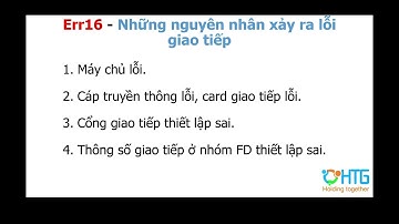 Khắc Phục Lỗi Giao Tiếp ERR16 Của Biến Tần Inovance