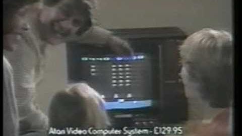 Atari 2600 Commercial: The Number One Video Game (UK)