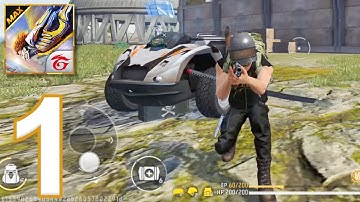 Free Fire Max - Gameplay Walkthrough Part 1 - Tutorial (iOS, Android)