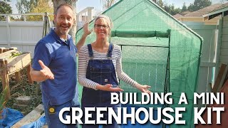 Building a Mini Greenhouse Kit
