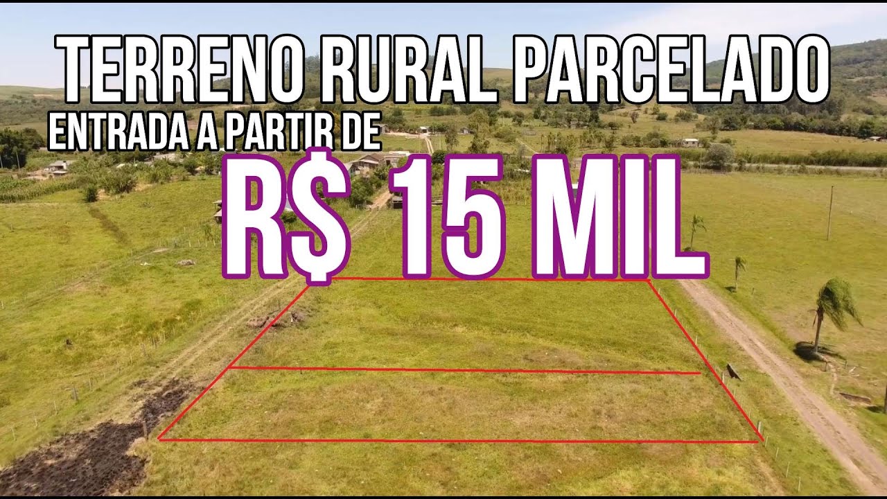 Terreno Rural (VENDIDO) TERRENO RURAL BARATO E PARCELADO COM LINDA VISTA R$ 25 MIL ...